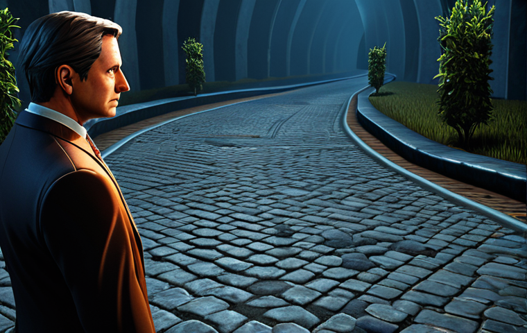 대작 액션 어드벤쳐 게임 트렌드 - Immersive Open World Landscape** "A breathtaking vista of a sprawling, realistic open-world environ...